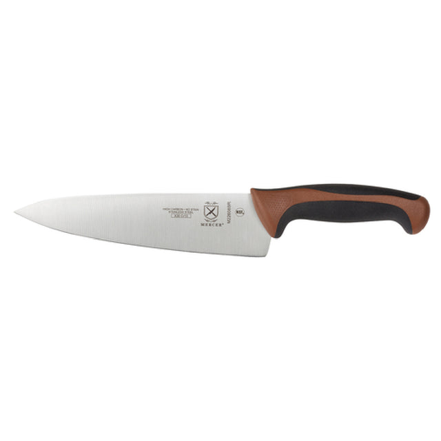 Mercer Culinary M22608BR Millennia Colors® Chef's Knife 8" Stamped