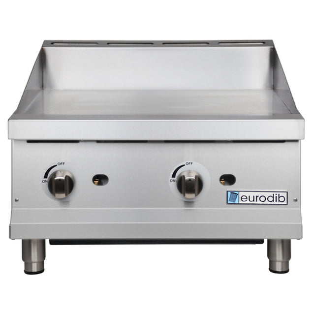 Eurodib T-G24 Professional Griddle Gas Countertop