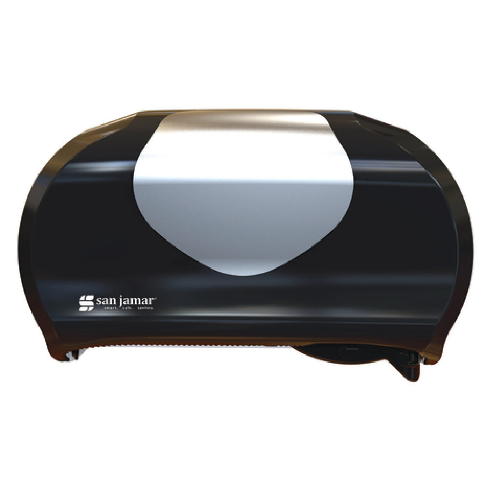 Carlisle R3670BKSS San Jamar Versatwin® Summit Bath Tissue Dispenser 12-7/8"W X 5-7/8"D X 7-3/4"H