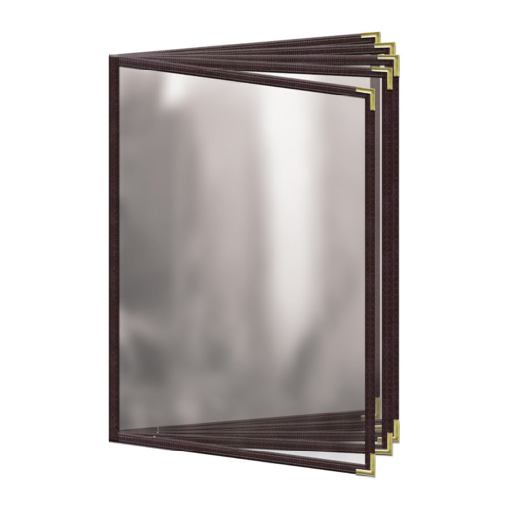 Risch TE-10V 8.5X11-NYLON Deluxe Sewn Nylon Menu Cover (specify Color) 8-1/2" X 11"