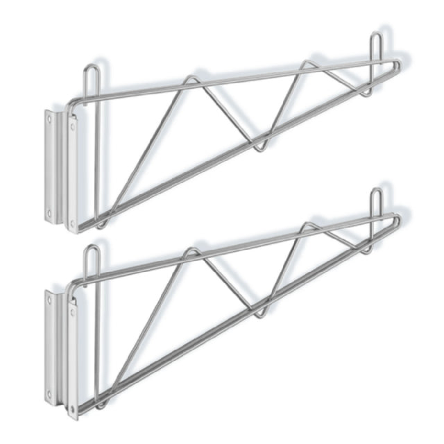 Steel Works Stainless SWWB-14C Wall Bracket 14" Single