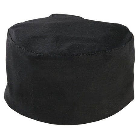 Mercer Culinary M60075BK Millennia® Baker's Skull Cap No Mesh Adjustable Velcro Closure