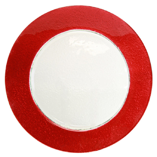 10 Strawberry St HAL-RED340 - Charger Plate, 13", Round
