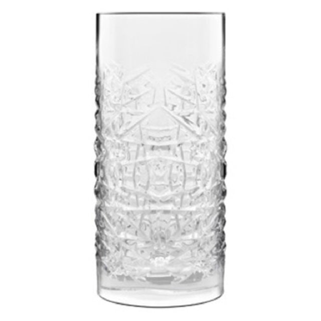 Bauscher Hepp 12420/01 - Textures Hi-Ball Glass, 16.25 Oz., 2-3/8" Dia. X 6-1/8"H