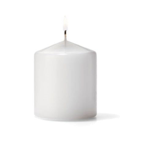 Hollowick P3X3W-12 Select Wax® Pillar Candle White 3"H X 3" Dia. (12 Each Per Case)