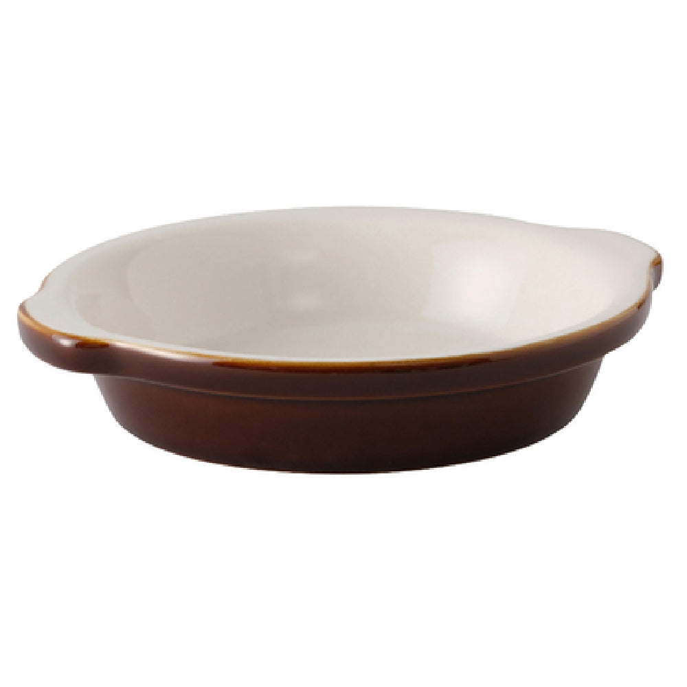 Tuxton B1N-2003 Au Gratin Dish 20 Oz. 8-1/8" X 7-3/8" X 1-5/8" H