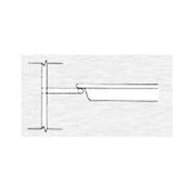 Continental Refrigerator 55-1501A Pan Slide Assembly Full Section Chrome Plated Wire For 18 X 26 Pans On 2" Centers