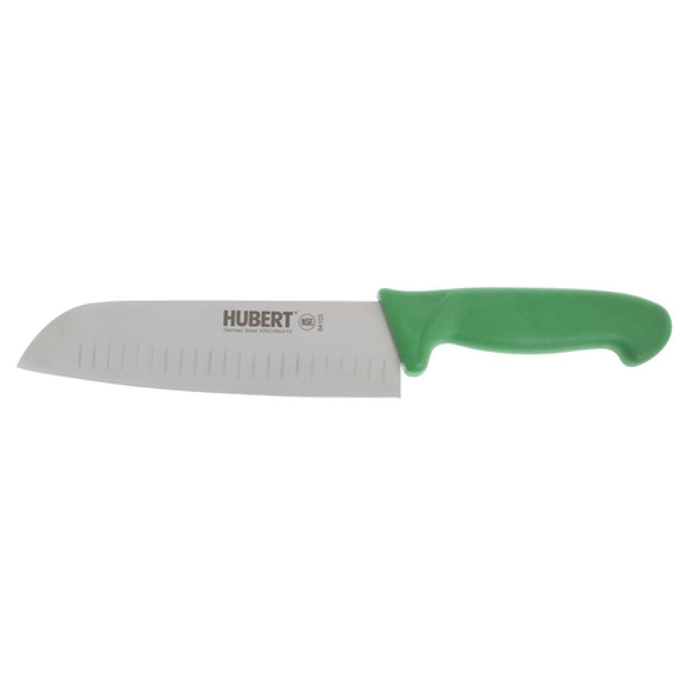Hubert 84103 - Santoku Knife, 7" Blade, Granton Edge