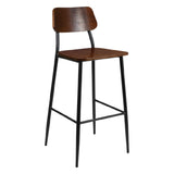 Flash Furniture XU-DG-60725B-GG Dining Barstool 500 Lb. Weight Capacity 29-5/8"H Seat