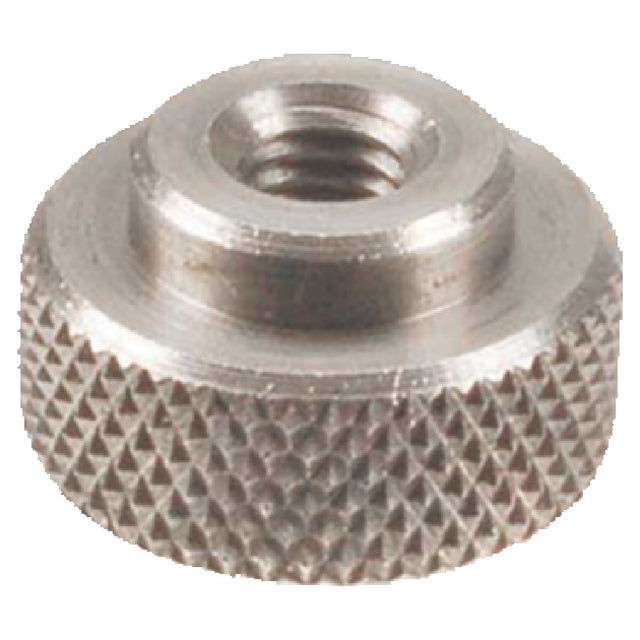 Franklin Machine Products 137-1156 Knurled Nut 3/8"D X 3/4" OD 1/4"-28 Thread