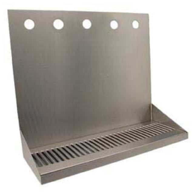 Micro Matic DP-322LD-5 Drip Tray Trough Wall Mount 16"W X 6-3/8"D X 14"H