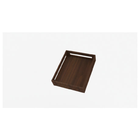 Bon Chef NXGO-TRAY-BW Nexus Go Tray 17.25" X 14.75" X 4" Black Walnut