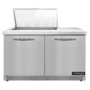 Continental Refrigerator SW48N12M-FB Mighty Top Sandwich Unit Front Breather 48"W