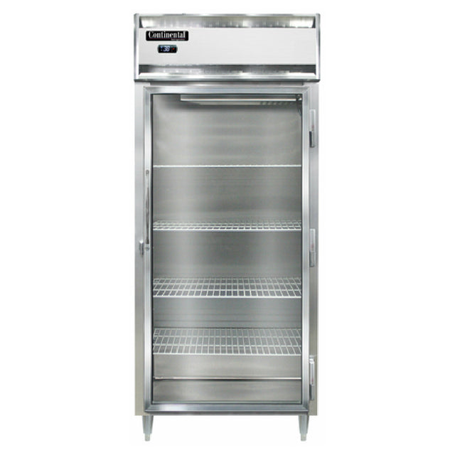 Continental Refrigerator D1RXNSSGD Designer Line Extra-Wide Refrigerator Reach-in