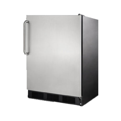 Summit FF7BKSSTBADA Undercounter Refrigerator Freestanding Use Only One-section