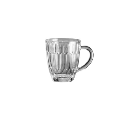 Bauscher Hepp 55.0118.0003 - Coffee/Tea Glass With Handle, 10 Oz., True Flavor By WMF