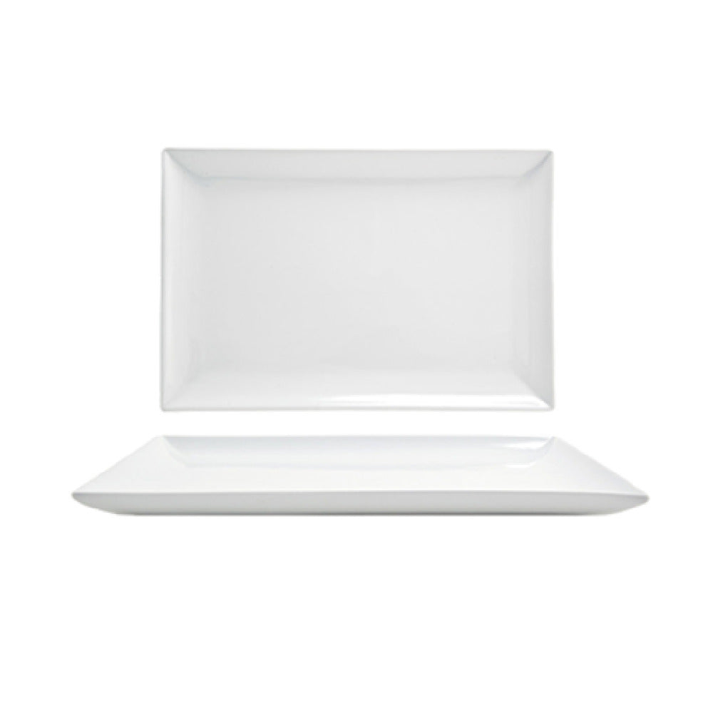 FOH DOS004WHP21 Mod® Ideal Dinner Plate 14" X 9-1/2" Rectangular
