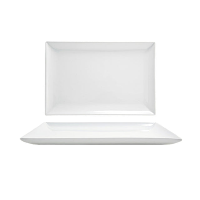 FOH DOS004WHP21 Mod® Ideal Dinner Plate 14" X 9-1/2" Rectangular