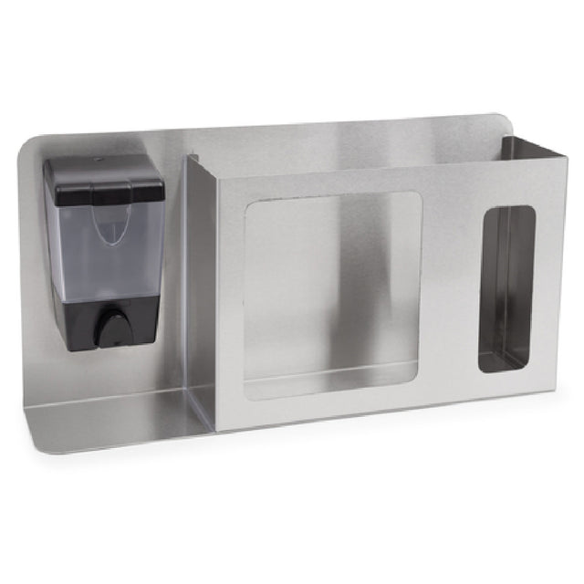 John Boos DS-SD1-3 Hygiene Station 20-1/2"W X 4-9/16"D X 11-1/8"H (1) Sanitizer Dispenser