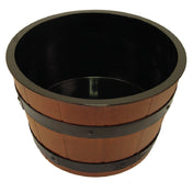 Bauscher Hepp BBS360 - Gourmet Barrel Bowl Set, 6-3/4 Qt., Includes: (1) 12" Dia. X 7-3/4"H Brown ABS Bowl