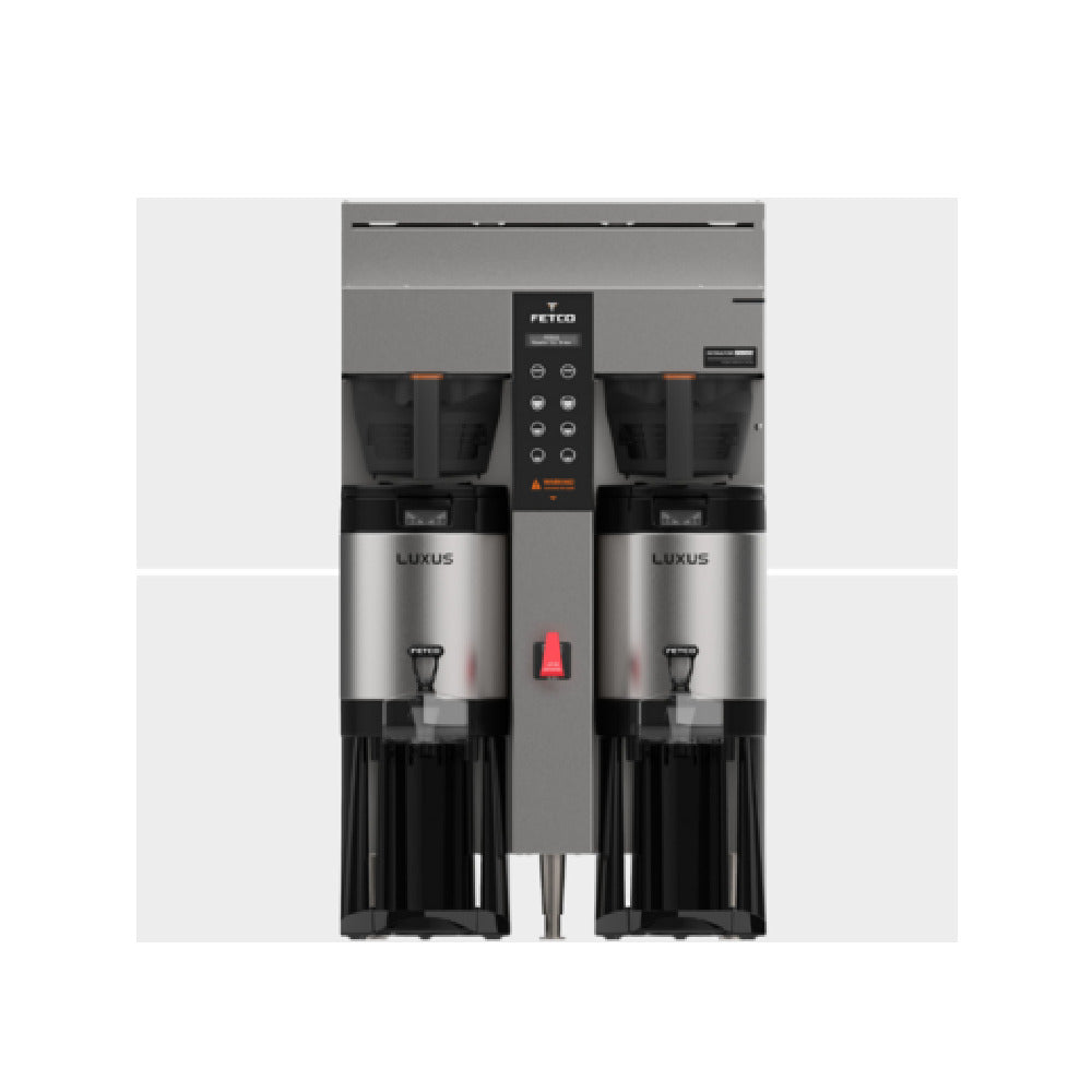 Fetco E1242US-1B230-MM010 Extractor Plus Series Coffee Brewer Double 1.0 Gallon Capacity