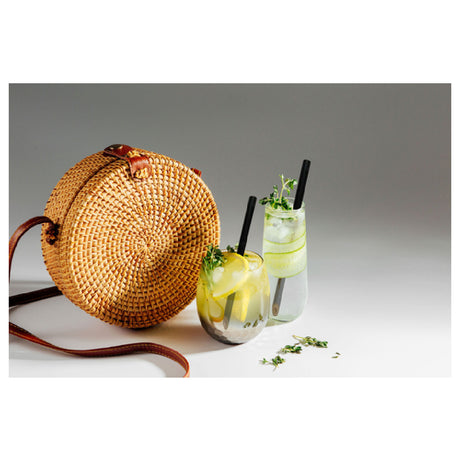 PacknWood 210BSTRAW19B - Eco Straws, 0.16" Dia. X 7.75"L, Biodegradable