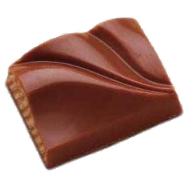 JB Prince K556 Chocolate Mold (24) Wave Rectangle 1-5/16" X 1" X 1/2"H