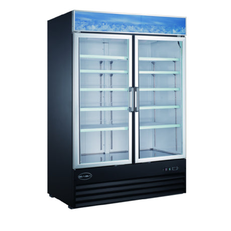 SABA SM-45F Freezer Merchandiser Reach-in Two-section