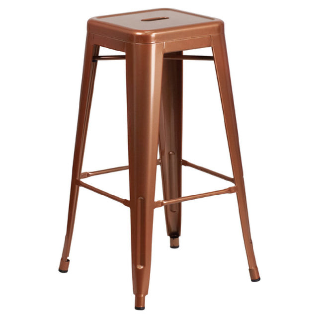 Flash Furniture ET-BT3503-30-POC-GG Bar Stool 500 Lb. Weight Capacity Backless