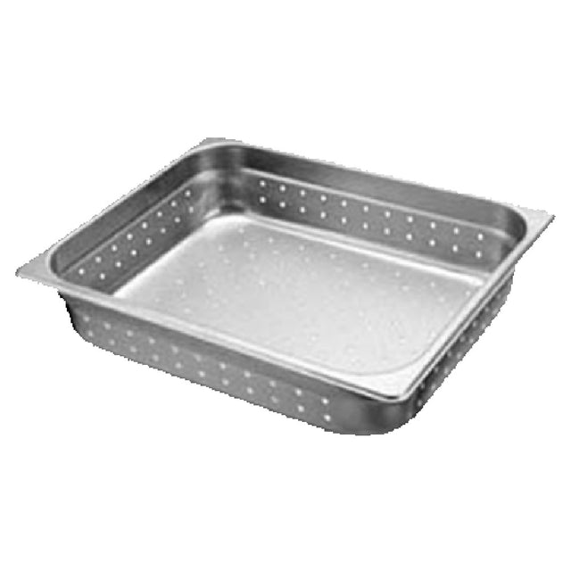 Franklin Machine Products 133-1298 Steam Table Pan 1/2 Size 4" Deep