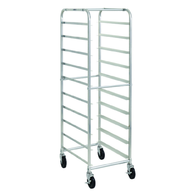 Hubert 130431 - Kratos 32L-154 End-Load Platter Rack, 20-1/4"W X 26"D X 67"H, 8" Slide Spacing