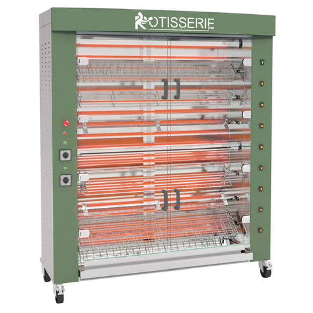 Rotisol FB1600-8E-SSP FlamBoyant Rotisserie Oven Electric Floor Model