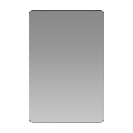 Flash Furniture RH-M001-SRC6191MB-BK-GG Wall Mirror 24" X 36" Rectangular