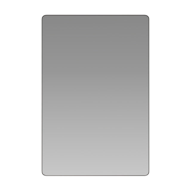 Flash Furniture RH-M001-SRC6191MB-BK-GG Wall Mirror 24" X 36" Rectangular