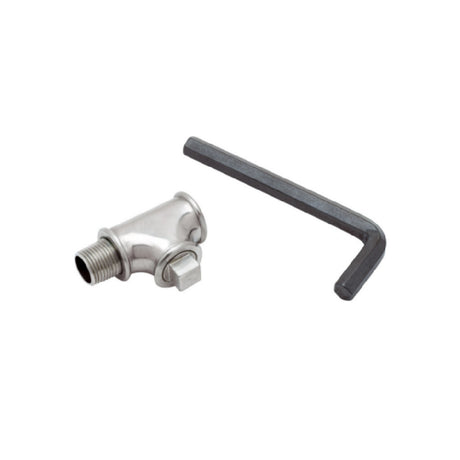 T&S Brass S-TEE-RGD Rigid Tee Assembly With 3/8" NPT Female Outlet 3/8" NPT Male Inlet