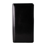 Risch 5000P BLACK NOPRINT Padded Vinyl Check Presenter In Black 5" X 9" Stitched Edges