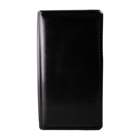 Risch 5000P BLACK NOPRINT Padded Vinyl Check Presenter In Black 5" X 9" Stitched Edges