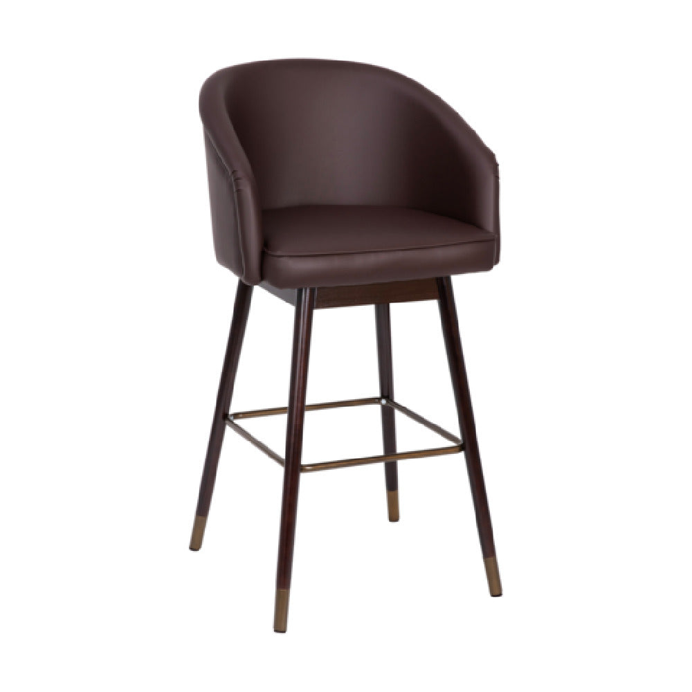 Flash Furniture AY-1928-30-BR-GG Margo Bar Stool Mid-back 30" Seat Height