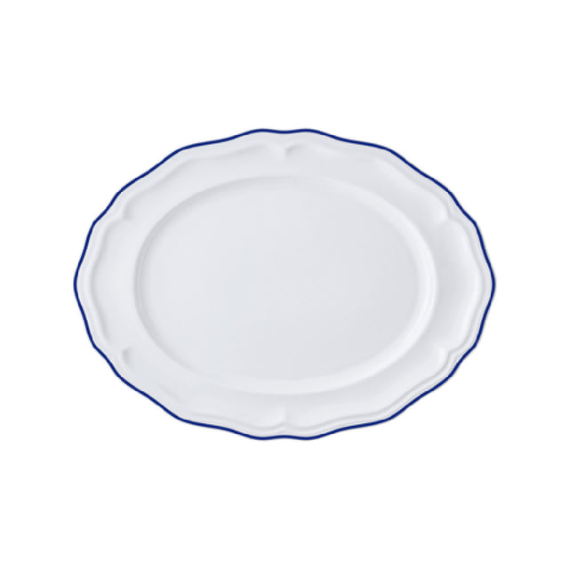 Steelite 62570FP818 Oval Platter 9.0" X 6.75" X 0.875" Adelina