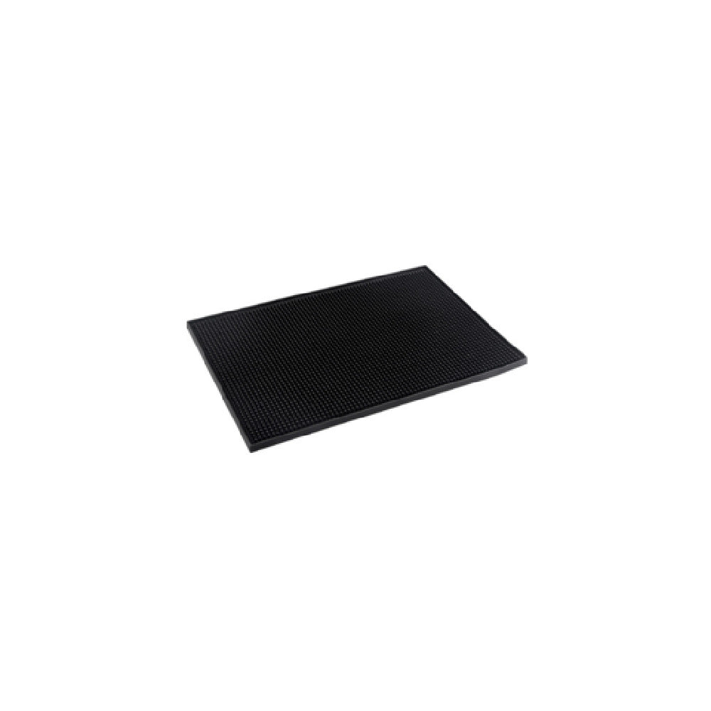 CAC China BRMT-18BK Bar Service Mat 18"L X 12"W Plastic