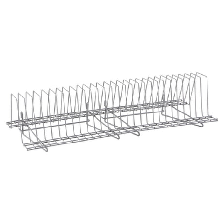 Metro TDR36K4 SmartWall Tray Drying Rack 36"W Metroseal Gray Epoxy-coated Corrosion-resistant Finish With Microban® Antimicrobial Protection