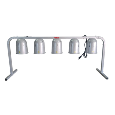 Hubert 165844 - Kratos 31M-009 Commercial Freestanding Heat Lamp, (5) Bulbs, Adjustable Height