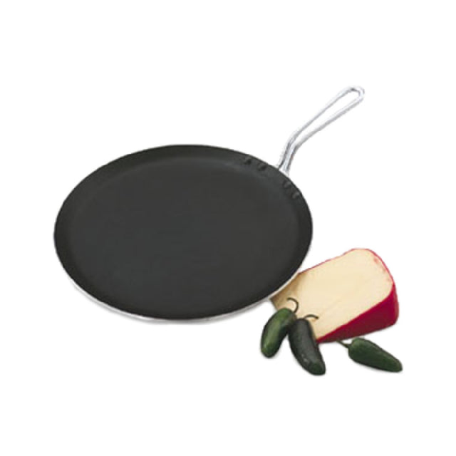 Vollrath 68530 Griddle 12" Dia. Aluminum With SteelCoat X3™ Non-stick Coating