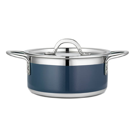 Bon Chef 71300-CF2-CB Country French X Pot 2 Qt. 9 Oz. 7-3/4" Dia. X 3-1/2"H