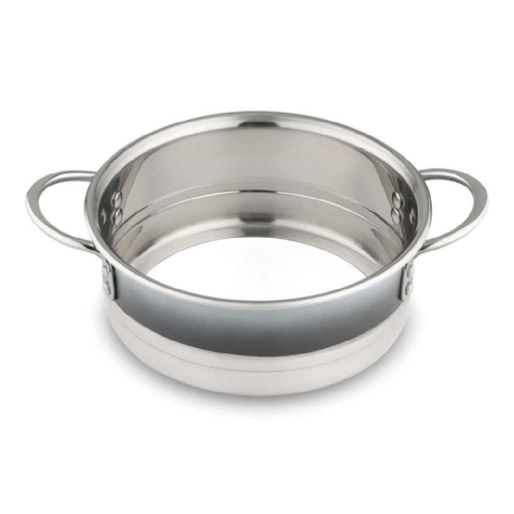 Bon Chef 72000-BL-OM-S Country French Ombre Casserole W/Out Cover 8 5/8" Dia. X 3 1/4" Bottomless Shadow Gray