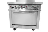 Connerton Cooking CN36-6_NAT Restaurant Range Gas 36"W X 33.9"D