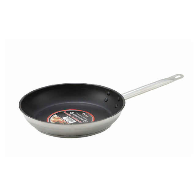 Winco SSFP-11NS Premium Fry Pan 11 Dia. X 2" Deep Round