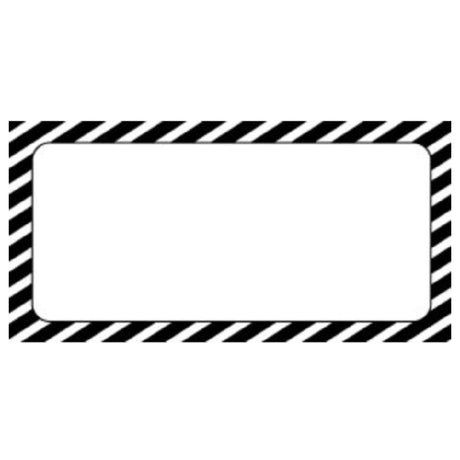 Hubert 33139 - Merchandising Tag, 4" X 2"H, Rectangular