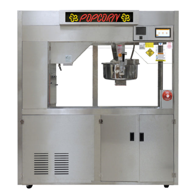 Gold Medal 2872-00-831 - PopClean® 32 Oz. Popcorn Machine (72") With Downdraft HEPA Filtration System