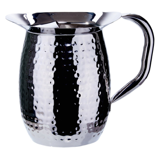 Winco WPB-3CH Bell Pitcher 3 Qt. With Ice Guard